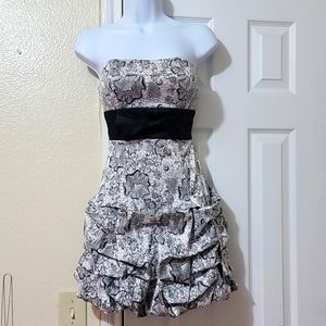 Black&White party dress